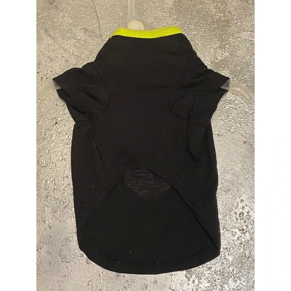 Simply Wag Pet Shirt XS Black Skull Mohawk Halloween Dog‎ Costume Tee